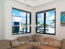 Adjustable Horizontal Plantation Glass Shutter Window With Laminated Glazing