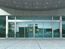 Aluminum Sliding Automatic Glass Door With 10mm Clear Tempered Glass
