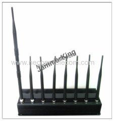 China Mobile Jammer 4G/VHF/UHF/Lojack / Portable Phone Jammer WiFi Jammer Video Jammer