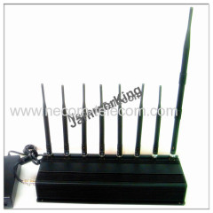 China Mobile Jammer 4G/VHF/UHF/Lojack WiFi Jammer Video RF Jammer