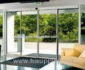 Durable Electronic Automatic Glass Door Aluminum Frame With Microwave Radar