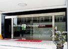 Silver Sliding Entrance Door / Automatic Storefront Doors With Touch Switch