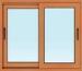 8 MM Double Aluminium Sliding Windows White Frame With Clear Tempered