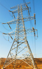 Electrical angle type steel tower