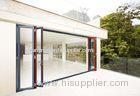 Single Aluminium Sliding Folding Doors With Glass 2.0mm thickness