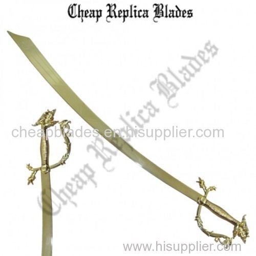 Belly Dance Dragon Scimitar Gold Sword