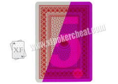 China 100% Plastic 4 Index Jumbo Poker Marked Playing Cards For Poker Cheat