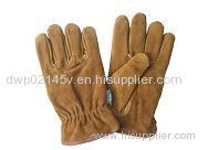 Cowhide Full Leather protective hand driver leather gloves