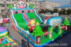 Indoor Children amusement park with slide for amusement park