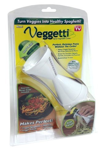 Veggetti Spiral Vegetable Slicer Makes Veggie Pasta