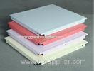 Colored Aluminum Ceiling Tiles / Outside Polish Aluminium Ceiling Panels