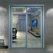 Residential Aluminium Sliding Patio Doors / Sliding Glass Interior Doors Frosted