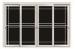 Clear Living Room Aluminium Sliding Door Glass With Anodized Silver Aluminium Profile