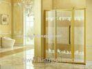 Translucent Tempered Bathroom Glass Partition Walls 12mm Thickness