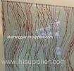 6mm Flat Wire Tempered Laminated Art Glass Safety Solid Bulletproof