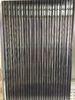 10 MM Black Bathroom Glass Partitions / Curved Laminated Glass With Polished Edge