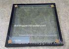 Insulated Glass Panels With Black Frame / Sound Proof Insulated Replacement Glass