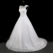 ALBIZIA Romantic Ivory Lace Tulle Ball Gown informal A Line Wedding Dresses