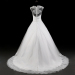 ALBIZIA Romantic Ivory Lace Tulle Ball Gown informal A Line Wedding Dresses