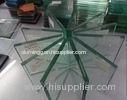 Flat Glass Building Material Indoor Toughened Glass Panels Heat - Resistant