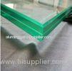 Decorative Curved Toughened Glass / Coated Tempered Safety Glass For Doors