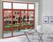 Commercial Double Glazed Aluminium Casement Windows Electrophoresis Surface
