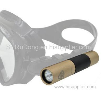 LED Diving Flashlight Attach On Mask