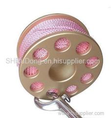 Finger Spool With Double Ended Snap 100 Feet/ 5 Colors