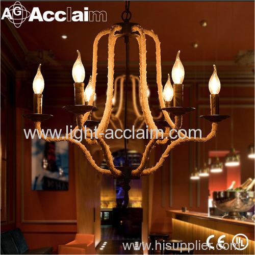 pack thread candle droplight Rubber Cafe Lighting Warehouse lamp loft lighting