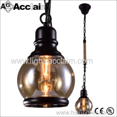 Originality glass chandelier American restaurant droplight Contracted lamp