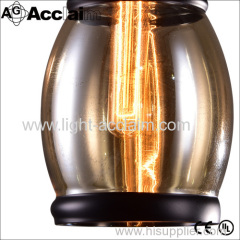 2016 hot sale American retro lamps The corridor lights Dining-room lamp black glass droplight