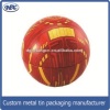 Ball shape candy tin box/chocolate tin