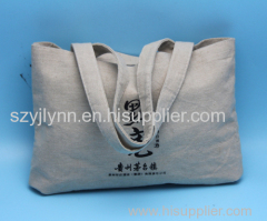 eco friendly jute tote shopping bag