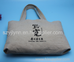 eco friendly jute tote shopping bag