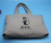 eco friendly jute tote shopping bag