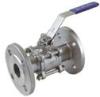 3PC FLANGED BALL VALVES WITH LOCKING HANDLE.