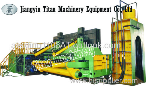metal baler shear baling shearing machine