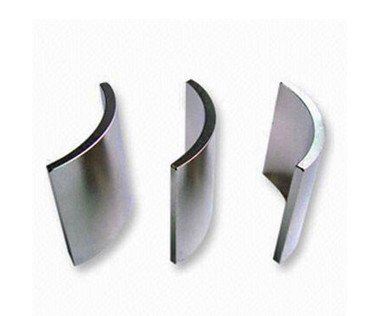 Coated n50 arc neo magnet WIth Nickel Plating