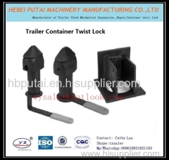 Container twist lock jost lock