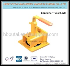 Container twist lock jost lock