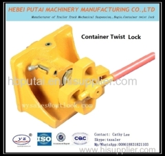 Container twist lock jost lock