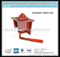 Container twist lock jost lock