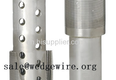 Perforated Pipe for Wedge Wire