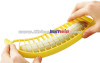 Plastic Banana Slicer Chopper Cucumber Cutter Vegetable Peeler Fruit Salad Kitchen Tool