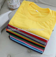 plain blank unisex tubular cotton t shirt High quality eco-friendly material t shirt wholesale and custom design