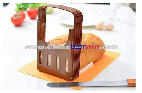 Bread Loaf Cut Toast Slicer Cutter Slicing Guide Kitchen Tool Slice Gadget