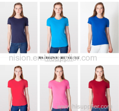 ladies assort plain cotton t shirt