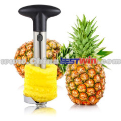 Stainless Steel Easy Kitchen Tool Fruit Pineapple Corer Slicer Cutter Peeler