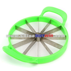 Stainless Steel Watermelon Cutter Melon Divider Fruit Slicer Kitchen Peeler