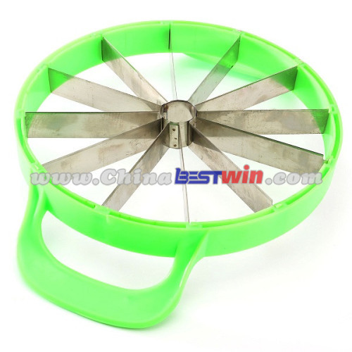 Stainless Steel Watermelon Cutter Melon Divider Fruit Slicer Kitchen Peeler